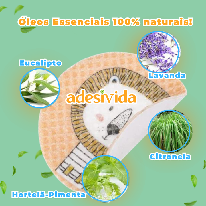 Repelente 100% Natural - Xô Mosquito da Dengue... 240 unidades - Até 8 meses de uso