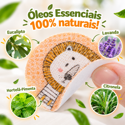 Adesivo Repelente 100% Natural - Xô Mosquito e Pernilongo...